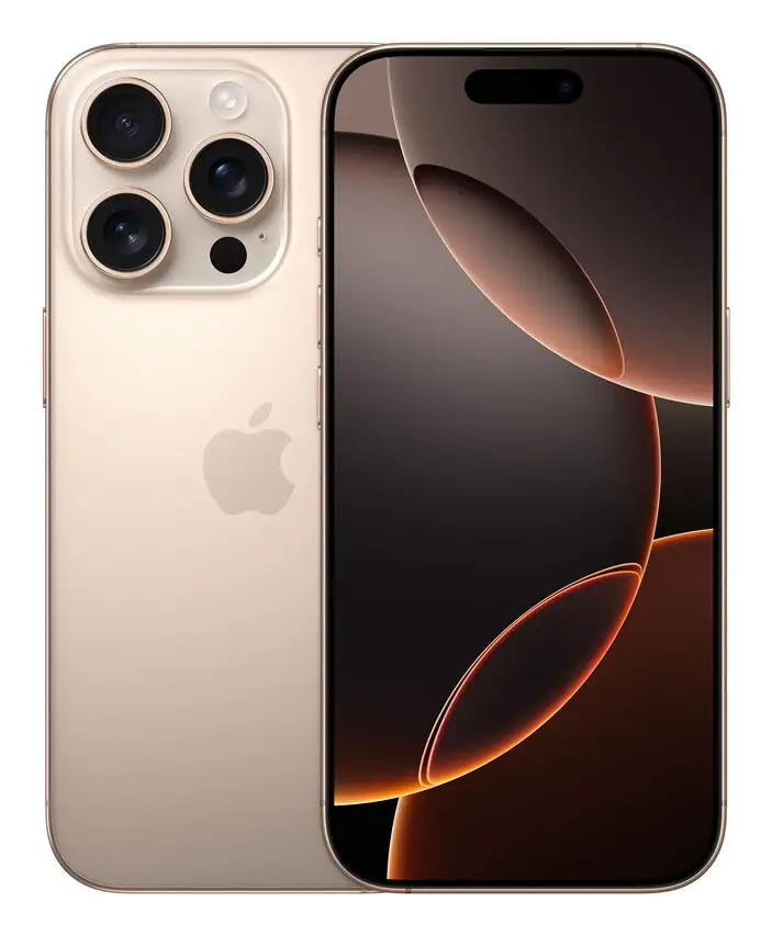 Image of iPhone16 pro 128gb sabbia titanium
