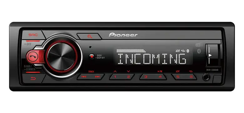 Image of Pioneer MVH-330DAB Radio per auto multimediale Nero 200 W Bluetooth