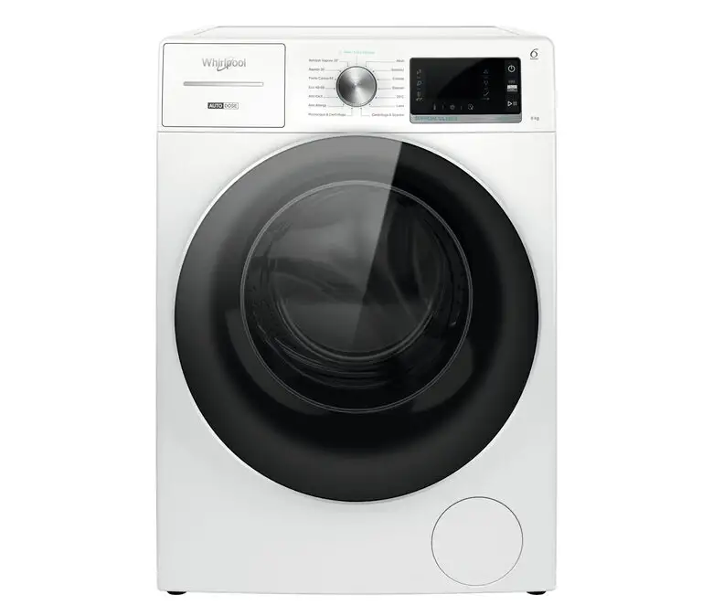 Image of Whirlpool W7X W845WR IT lavatrice Caricamento frontale 8 kg 1351 Giri/min B Biancocod077