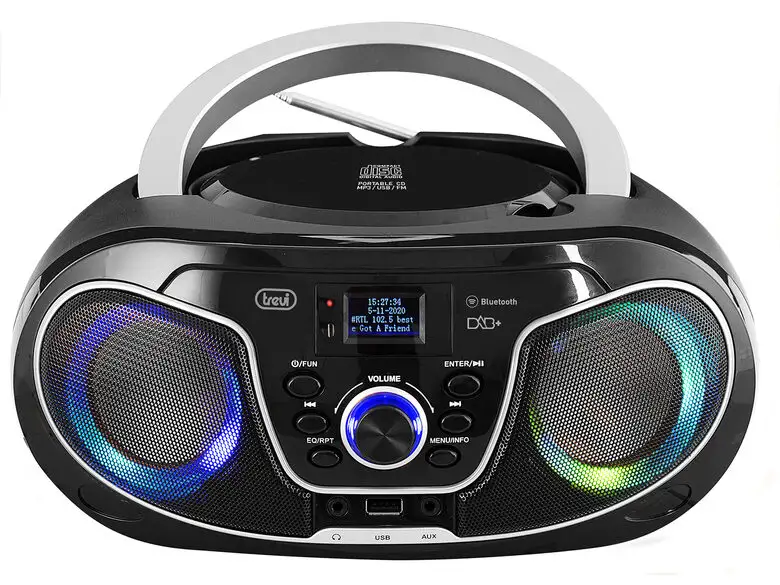 Image of Trevi STEREO PORTATILE BOOMBOX CD DAB DAB+ USB WIRELESS AUX-IN CMP 588 DAB