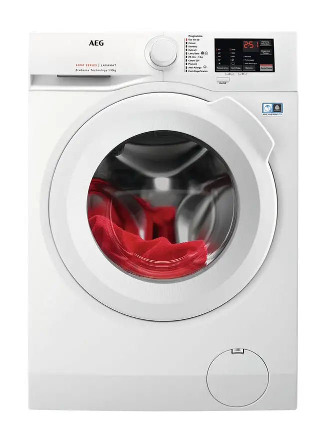Image of AEG L6FBI145 lavatrice Caricamento frontale 10 kg 1351 Giri/min A Biancocod077