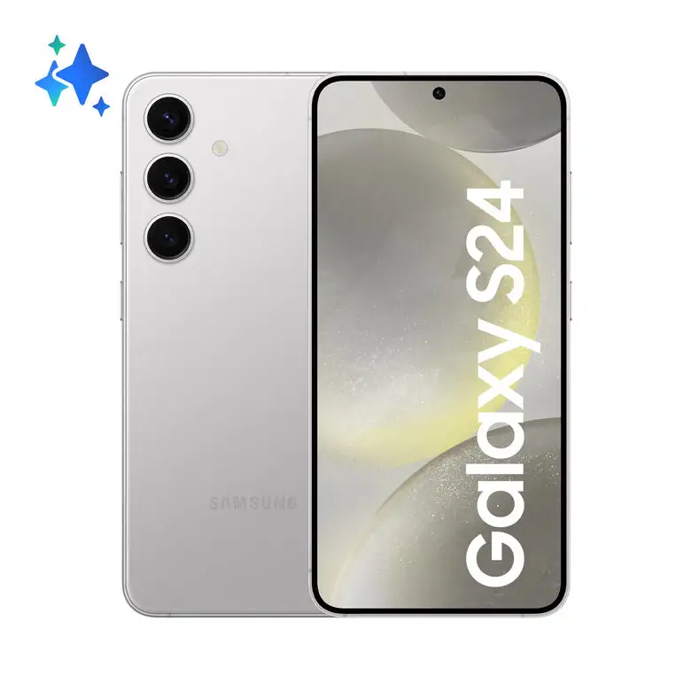 Image of Samsung Galaxy S24 Smartphone AI, Display 6.2'' FHD+ Dynamic AMOLED 2X, Fotocamera 50MP, RAM 8GB, 256GB, 4.000 mAh, Marble Graycod077