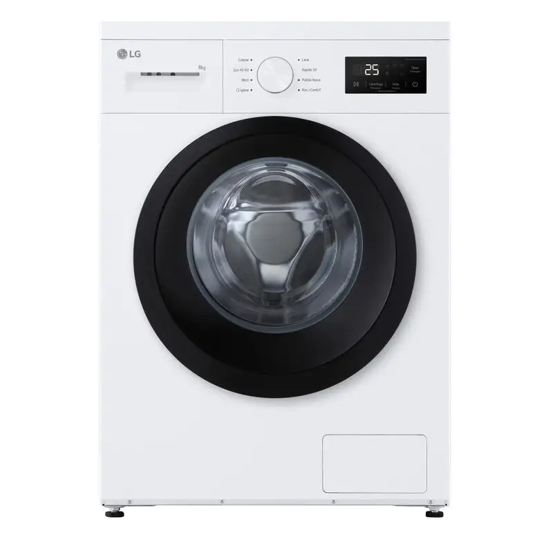 Image of LG F4NA10S8NWK Lavatrice slim 8kg, Classe A, 1400 giri, Programma igiene con vapore, Top rimovibile, biancocod077