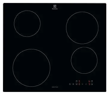 Image of Electrolux Serie 300 LIB60424CK piano cottura Nero Da incasso 59 cm Piano cottura a induzione 4 Fornello(i)cod077