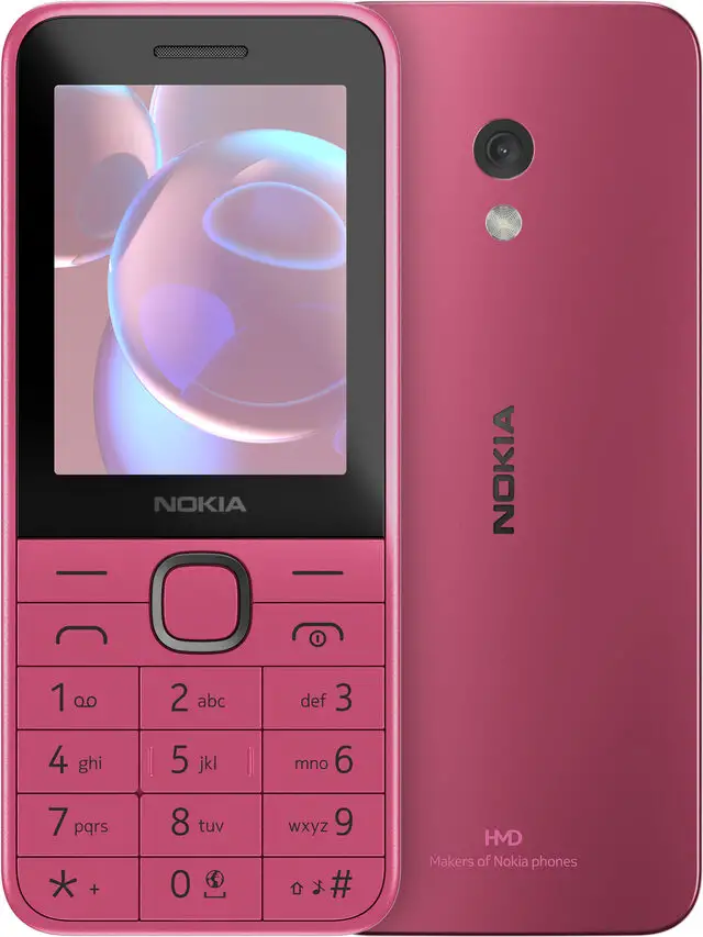 Image of HMD Nokia 225 6,1 cm (2.4") 91 g Rosa Telefono cellulare basico