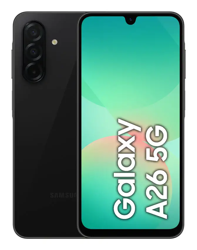 Image of Samsung Galaxy A26 5G, Smartphone con Funzioni intelligenti, Display Super AMOLED 6.7”, 6GB RAM, 128GB, Batteria 5.000 mAh, memoria espandibile, nerocod077