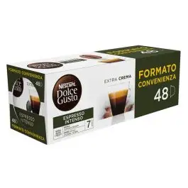 90 Capsule Caffè Nescafè Dolce Gusto INTENSO Formato Convenienza