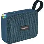 Kenwood AS-60BT-A Speaker Bluetooth Portatile 5W con TWS Stereo, IPX7 Waterproof, Blu