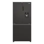 Haier Cube 83 Serie 3 HCR3818EWPT frigorifero side-by-side 463L Libera installazione E Antracite