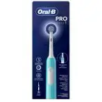 Oral-B Pro 1 Sensitive Clean Adulto Spazzolino rotante-oscillante Blu