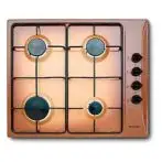 Glem Gas GTL64TF Piano Cottura Da incasso Marrone 4 Fornelli