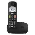 Panasonic KX TGU110EXB Telefono Cordless Singolo Black