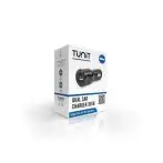 TUNIT TTCAR38 Caricabatterie per dispositivi mobili Telefono cellulare, Smartphone Nero Accendisigari Auto