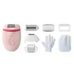 Philips Satinelle Essential Epilatore compatto con filo e Opti-light