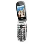 Brondi Amico Comfort 7,11 cm (2.8") Nero, Argento Telefono per anziani
