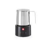 Illy Milk Frother 23760 Montalatte Scaldalatte Nero Acciaio inox