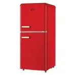 DCG Eltronic MF110RCDP Frigorifero con Congelatore Libera installazione Doppia Porta 110 L Rosso