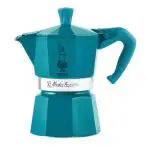 Bialetti Moka da Piano Cottura a Gas 3 Tazze 130ml Alluminio, Ottanio