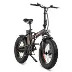 Smartway M1X Fat Bike Pieghevole Elettrica Matt Black