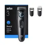 Braun BT3520 Regolabarba Batteria 40 2 cm Nero Blu