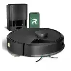 Roomba Irobot 105 Combo con Stazione di Ricarica e Svuotamento Robot Aspirapolvere 2-in-1 lava e aspira