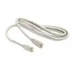 nuovaVideosuono RJ-45 2m M-M cavo di rete Bianco Cat5 U/UTP (UTP)