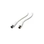 nuovaVideosuono 9/00 cavo coassiale 5 m Bianco