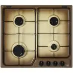 De’Longhi YTF 46 ASV Nero, Marrone, Sabbia Da incasso Gas 4 Fornello(i)