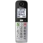 Panasonic KX-TGU430EXB Telefono Cordless Nero e Argento