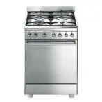 Smeg CX68MF8-2 cucina Piano cottura Gas Acciaio inossidabile A