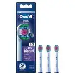Oralb Power Ricambi Eb18-3 3d White 3 Pezzi