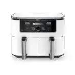 Ninja AF400EU Doppia 9,5 L Indipendente 2470 W Friggitrice ad aria calda Bianco