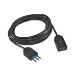 Poly Pool PP0381.1 prolunghe e multiple 3 m 1 presa(e) AC Interno Nero
