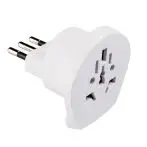 Poly Pool PP0444 adattatore per presa di corrente Universale Tipo L (IT) Bianco