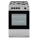 Beko CSS42014FS cucina Piano cottura Gas Nero, Argento A
