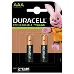 Duracell Ricaricabili Plus Ministilo AAA B2 2pz