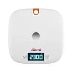 Girmi PS02 Arancione, Bianco Superficie piana Rotondo Bilancia da cucina elettronica