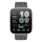 Amazfit Bip 6 Charcoal 5 cm (1.97") AMOLED Digitale 390 x 450 Pixel Touch screen Argento GPS (satellitare)