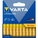 Varta 4103101761 Batteria monouso Mini Stilo AAA Alcalino