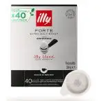Illy Forte Cialde caffè Tostatura scura 40 pz