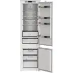 Whirlpool WHKN 3283 B4E Frigorifero combinato a incasso, Total No Frost ventilato, 55 cm, Classe E, Bianco, 37 db, h 194cm