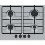 Bosch Serie 4 PGP6B5K85 , Piano cottura a gas, 60 cm, Acciaio inox