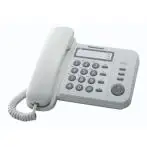 Panasonic KX-TS520EX1W telefono Identificatore di chiamata Bianco
