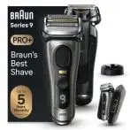 Braun Series 9 Pro+ 9525s Wet & Dry Rasoio Trimmer Metallico
