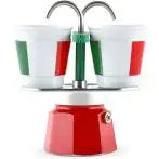 Bialetti Set Mini Italia con 2 Tazzine