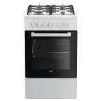 Beko FSS52020DW cucina Elettrico Gas Bianco A