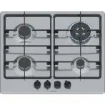 Bosch Serie 4 PGH6B5K60 , Piano cottura a gas, 60 cm, Acciaio inox
