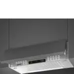 Smeg KSEIR62SE2 Cappa Aspirante Incasso Argento 225 m³/h D