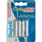 Beghelli 8852 Pile ricaricabile  4 mini stilo 800 Mha