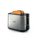Philips Viva Collection HD2650/90 Tostapane - 2 fette, fessura ampia, metallo
